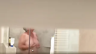 Spying on neighbor showering